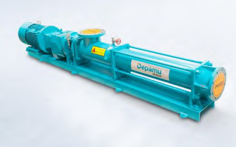 Single-screw pump