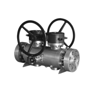 Double block and bleed ball valve