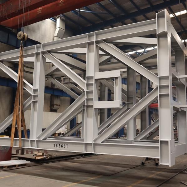 Steel module fabrication